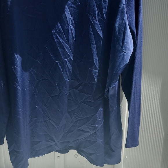 Chico's Navy Blue Knit Sweater - Picture 6 of 7